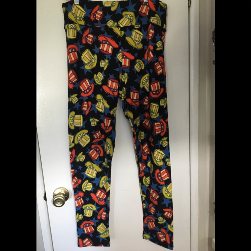 LuLaRoe Tall and Curvy‎ Patriotic Leggings